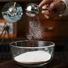 2er Set Puderzuckerstreuer Edelstahl, Mehlstreuer mit Produktbild-Vorschau 2