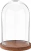 Clayre & Eef Glocke Ø 17x25 cm Transparant Glas Produktbild-Vorschau 1