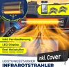 KESSER® Infrarotstrahler Heizstrahler Terrassenstrahler Produktbild-Vorschau 2