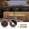 COSTWAY podwójny parasol 400x 200cm, parasol ogrodowy z Podgląd zdjęcia produktu 4