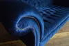 Chesterfield Blaue Leder Couch Klassische Sofa Sitz Polster Produktbild-Vorschau 7