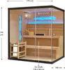 Artsauna Saunakabine Vantaa 175 mit Salzstein - Indoor Produktbild-Vorschau 20