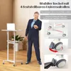 COSTWAY mobiles Rednerpult, Stehpult höhenverstellbarer, Produktbild-Vorschau 5