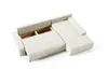 Ecksofa Sofa mit Schlaffunktion VOGAR Stoff Monolith Blau Produktbild-Vorschau 3