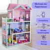 4iQ Große Holzpuppenhaus JULIA 84x34x124 cm mit Zubehör und Produktbild-Vorschau 4