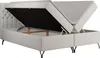 MKS MEBLE Boxspringbett 200x200, Bett 200x200 mit Matratze Produktbild-Vorschau 6