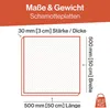 Schamotteplatte 500x500x30mm Produktbild-Vorschau 2