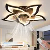 ZMH LED Deckenventilator Mit Beleuchtung 48W Schwarz Produktbild-Vorschau 1