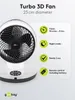 ventilateur de sol 9 pouces 3D avec télécommande et Voir les images du produit 1