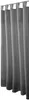 A close-up view of several gray curtains hanging from a rod. Produktbild-Vorschau