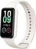 A white fitness tracker with a black screen displaying the time and health metrics. Náhľad obrázku produktu