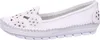 Gemini Damen Slipper Ballerina Leder Cutouts Blumenmuster Produktbild-Vorschau 35