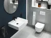 Aqua Bagno Keramik Waschtisch Waschbecken hochwertig Produktbild-Vorschau 5