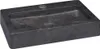 vidaXL Lavabo mural noir 38x24x6,5 cm marbre Voir les images du produit 1