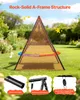 Balançoire de jardin VEVOR avec structure métallique en A, Voir les images du produit 3