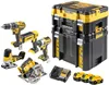 DEWALT Elektrowerkzeug-Set Combo 18V DCK500P3T mit Bohrschrauber DCD796, Schlagschrauber DCF887, Kreissäge DCS570, Säbel Vista previa de la imagen del producto