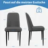 Esszimmerstühle, 2er Set Küchenstühle, Kunstlederstühle, Produktbild-Vorschau 2