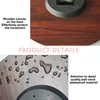 Dekorative Retro-Wanduhr – geräuschlose und gut lesbare Produktbild-Vorschau 3