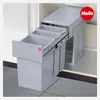 HAILO Terzett Einbaumülleimer 29 Liter 3-fach 15+7+7 L Produktbild-Vorschau 2