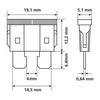 Couteaux à fusibles Lampa assortis 80 pièces 12/32V Voir les images du produit 6