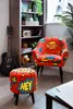 Poltrona Excelsa Pop in poliestere e multistrato 70,5x65x83 Anteprima dell’immagine prodotto 3