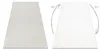 Teppich SOFTY glatt, einfarbig creme beige 160x220 cm Produktbild-Vorschau 2