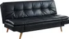 3-Sitzer-Sofa ZARINA aus  - Farbe Schwarz Produktbild-Vorschau 3
