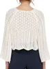 ONLY ONLNOLA LIFE 3/4 PULLOVER KNT NOOS Cloud Dancer S Produktbild-Vorschau 9
