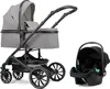 Pixini Kinderwagen Kalani 3in1 schwarz/grau Produktbild-Vorschau 1