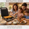 Sticks Waffeleisen Gusto mit Wechselplatten Productafbeelding-voorbeeld 4