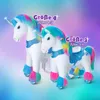 PonyCycle Modell Y Plüsch Reit-Einhorn Spielzeug für Kinder Produktbild-Vorschau 5