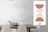 MuchoWow® Poster Minimalismus - Pastell - Gestaltung 60x120 Produktbild-Vorschau 2