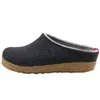 Haflinger Damen Hausschuh Herren Pantoffel Clog Wollfilz Produktbild-Vorschau 3