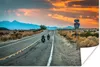 MuchoWow® Poster Zwei Motorräder auf der Route 66 30x20 cm Produktbild-Vorschau 1