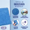 alca® Mikrofaserschwamm 15x10x4,5 cm blau gründliche Produktbild-Vorschau 3