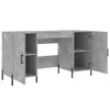 [Home] Schreibtisch Betongrau 140x50x75 cm Holzwerkstoff , Produktbild-Vorschau 5