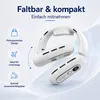Tragbarer Nackenventilator, zusammenklappbar, USB Produktbild-Vorschau 4