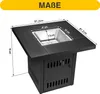 MEATEOR Feuertisch Ambiente Cube Kohle, stilvolle Produktbild-Vorschau 3