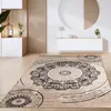 Teppich Wohnzimmer Kurzflor Vintage Geometrische Moderne Produktbild-Vorschau 1