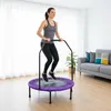 Trampolína Relaxdays s držadlom, Ø 102 cm, skladateľná Náhľad obrázku produktu 3