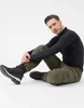 SHIMA Giro 3.0 motorbroek, textiel, olijfgroen, maat 34/32 Productafbeelding-voorbeeld 16