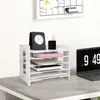 5 Tier Schreibtisch-Organizer,Briefablage Stapelbar Produktbild-Vorschau 2