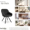 Drehbarer Armlehnstuhl Snug Samtoptik, gepolstert - Produktbild-Vorschau 6