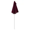 vidaXL Demi-parasol avec mât 180x90 cm rouge bordeaux Voir les images du produit 6