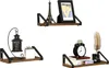 BEGRYF Wandregal 3er Set Dunkelbraun 30x12x11 35x12x11 Produktbild-Vorschau 11