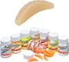 16x MIKADO 34mm Latte künstliche Bienenmaden Maden Produktbild-Vorschau 1