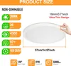 36W LED Deckenleuchte 3000K Warmweiß Deckenlampe Ø37cm Produktbild-Vorschau 3