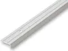 (6,24EUR/m) 25 x 10 x 800 mm Treppenwinkel silberfarben Produktbild-Vorschau 1