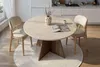 Skye Decor, Hochwertiger Esstisch 120 cm, Travertin & Produktbild-Vorschau 2
