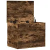 vidaXL Truhe Räuchereiche 60x42x46 cm Holzwerkstoff Produktbild-Vorschau 6
